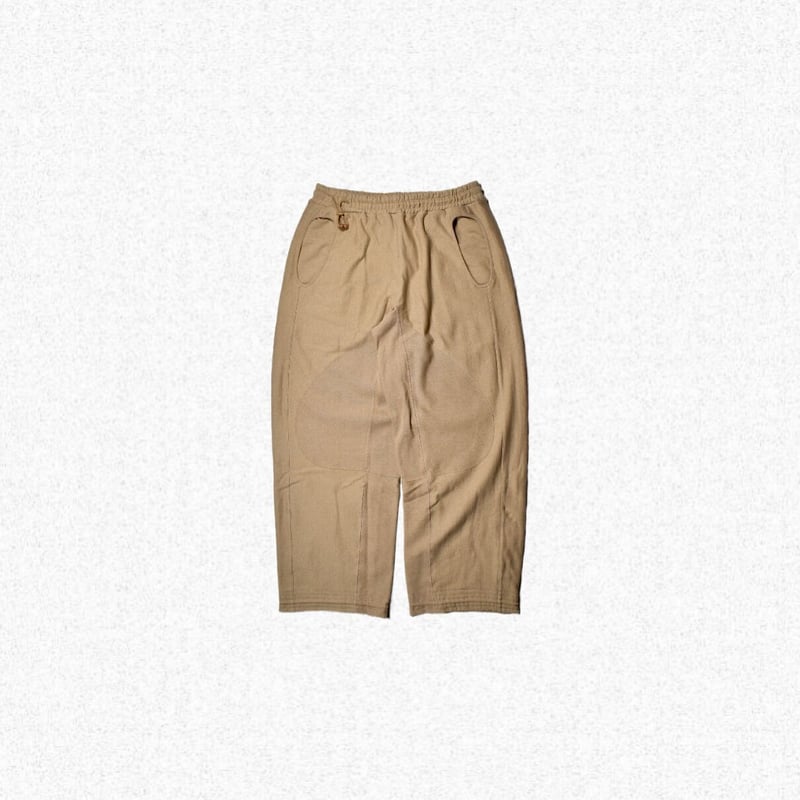 JIAN YE] DAMAGE SOLID PT - BEIGE | VALORE onli