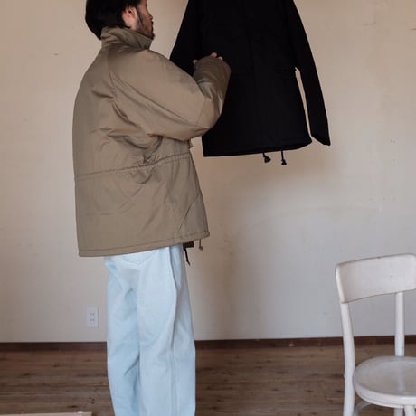 [After Winter] STAND COLLAR JACKET - KHAKI