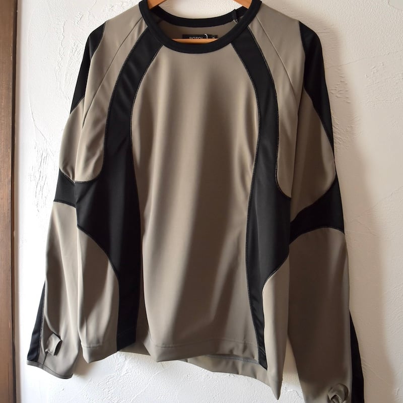 ROTOL] X LONG SLEEVE TEE - CHARCOAL | VALORE o