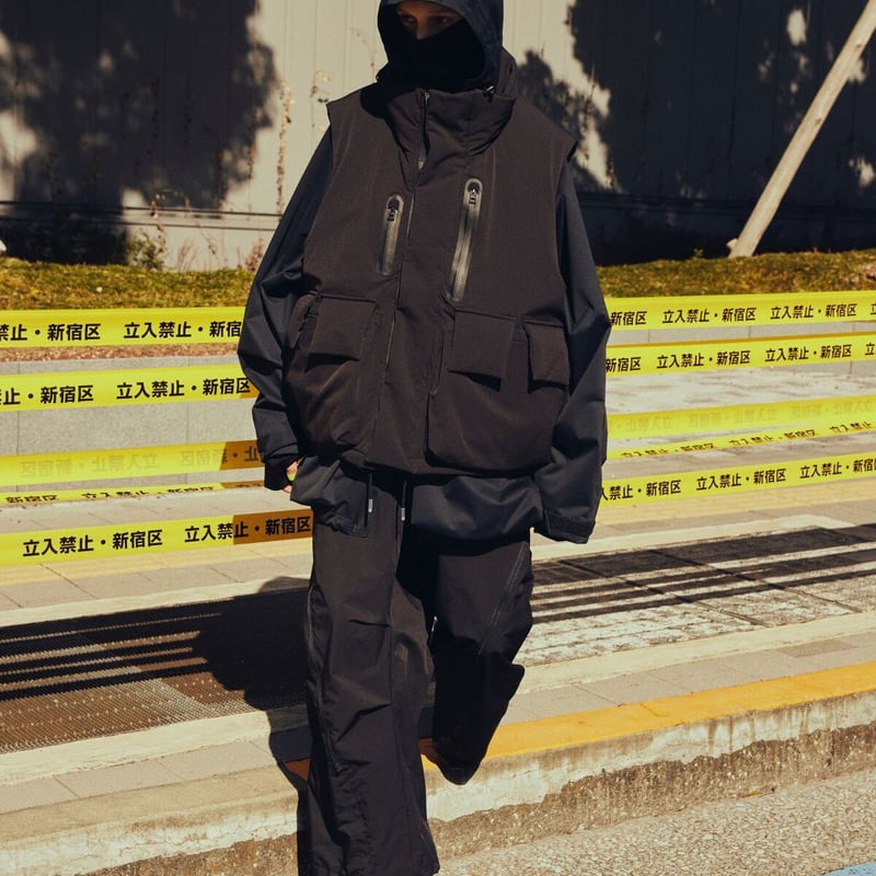 ROTOL ツイスト トラック テック パンツ 23AW ROTOL / TWIST TRACK TECH PANTS – BLACK | disarm | no. ROTOL