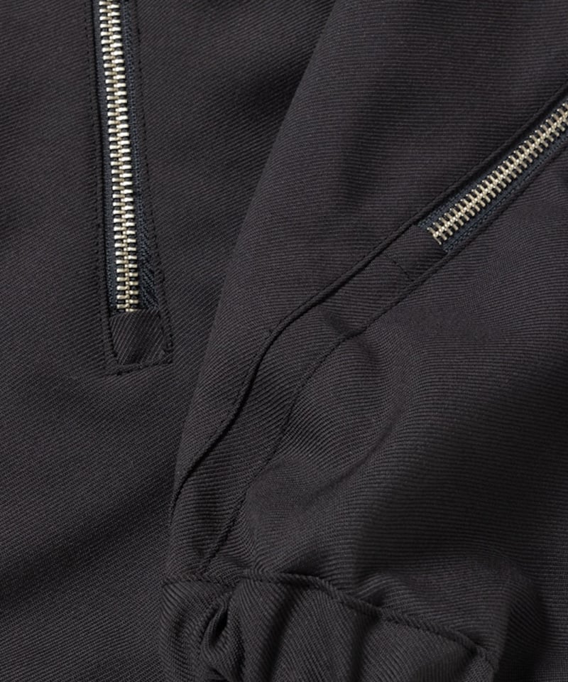 ROTOL] HALF ZIP PULLOVER - CHARCOAL | VALORE o