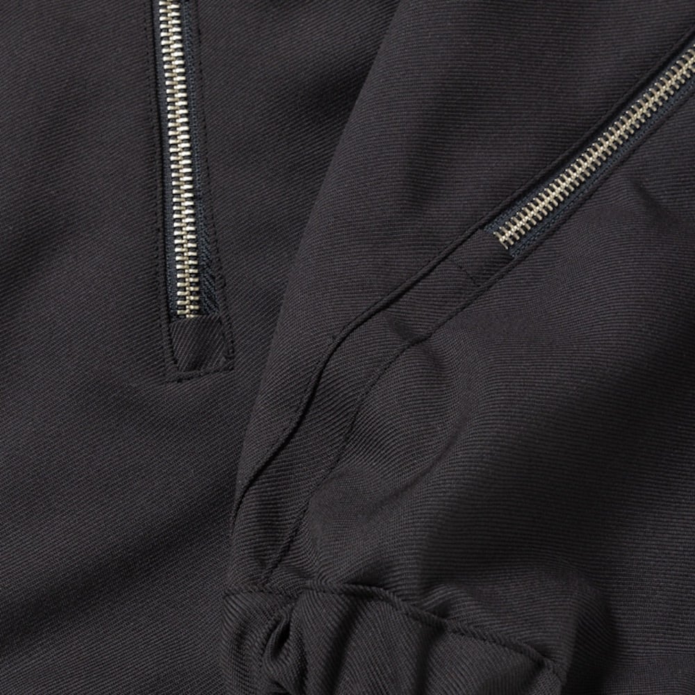 ROTOL] HALF ZIP PULLOVER - CHARCOAL | VALORE o