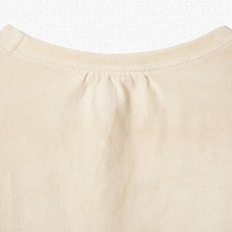 [refomed] 10WASH REVERSIBLE L/S TEE - NATURAL×GREEN