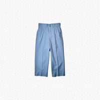 [NEZU YOHINTEN] 4 PLEATS PANTALON - SAX