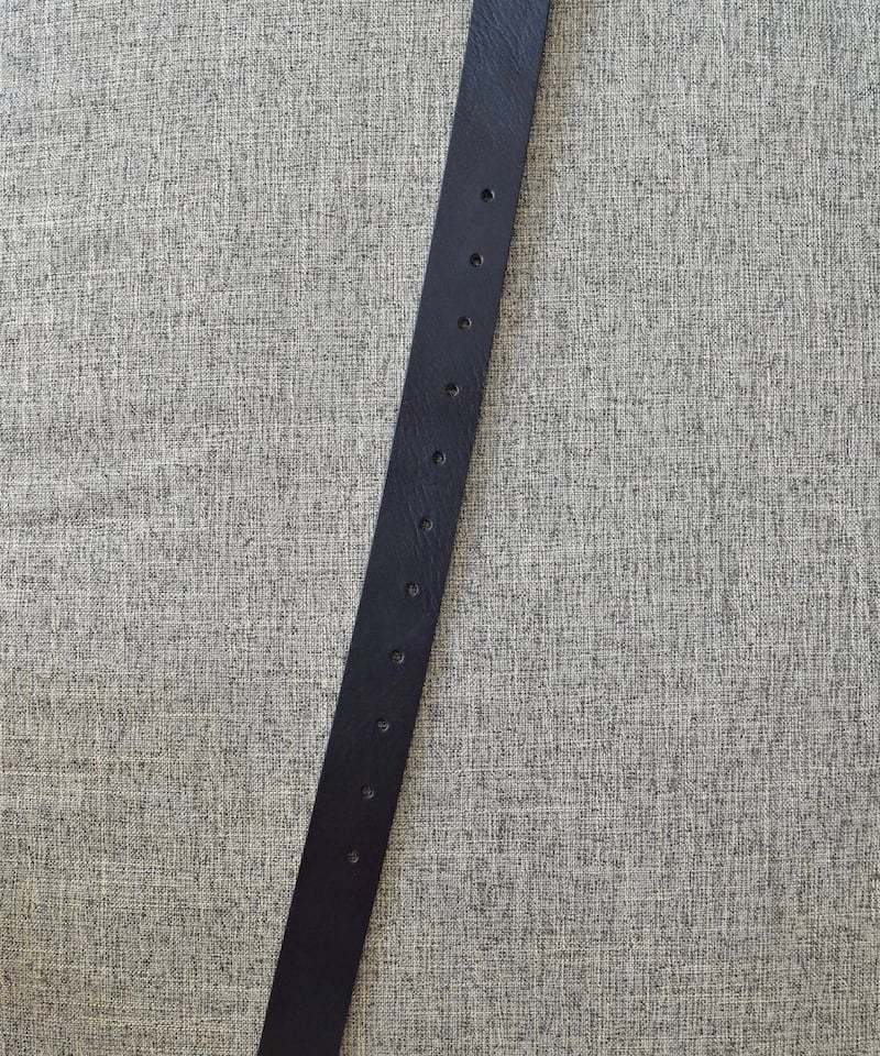 ABELIA EDOWARD GOUCHA] CLASSIC LEATHER BELT -