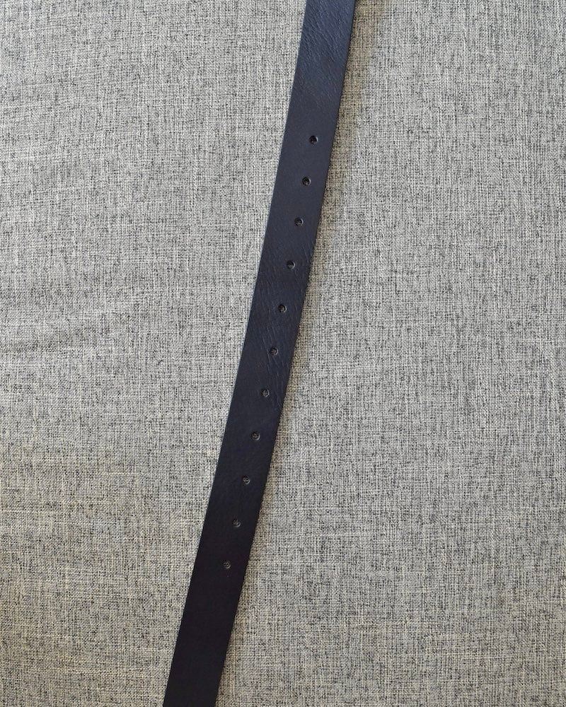 ABELIA EDOWARD GOUCHA] CLASSIC LEATHER BELT -