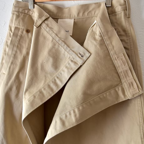 [refomed] GRANNY SATIN EPRON - BEIGE