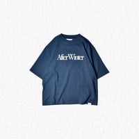after winter アフターウィンター / INSIDE OUT TEE - navy / インサイドアウトTシャツ