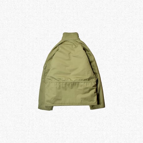 [After Winter] STAND COLLAR JACKET - KHAKI