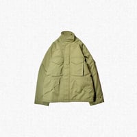 [After Winter] STAND COLLAR JACKET - KHAKI