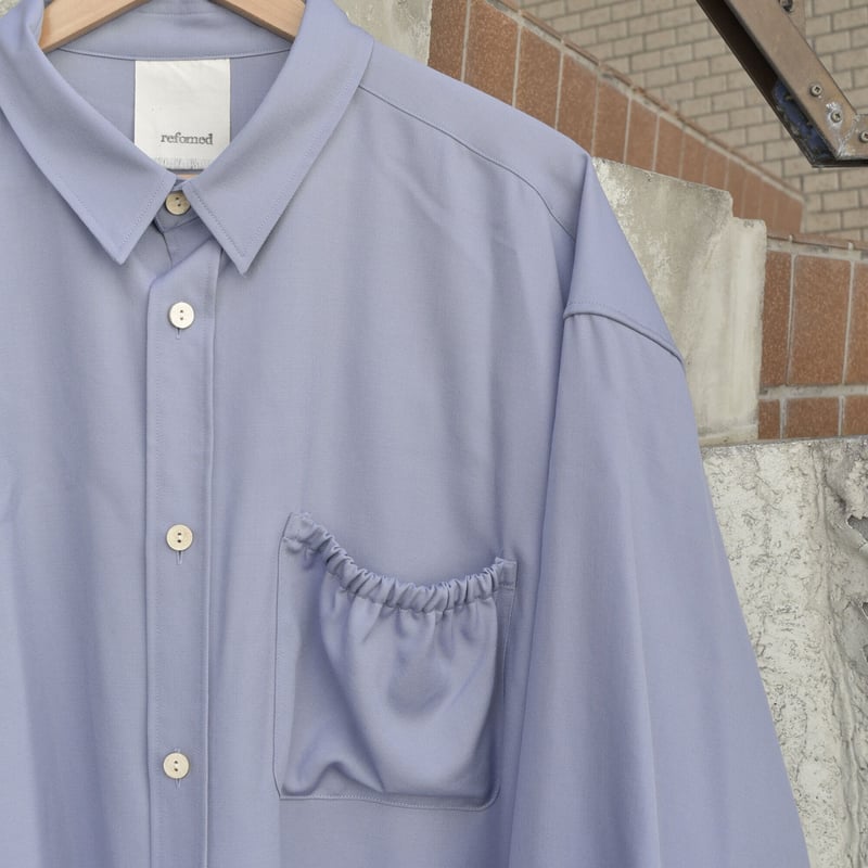 Refomed WRIST PATCH WIDE SHIRT WOOL - その他