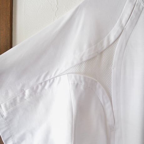 [ROTOL] CROSS MESH TEE - WHITE