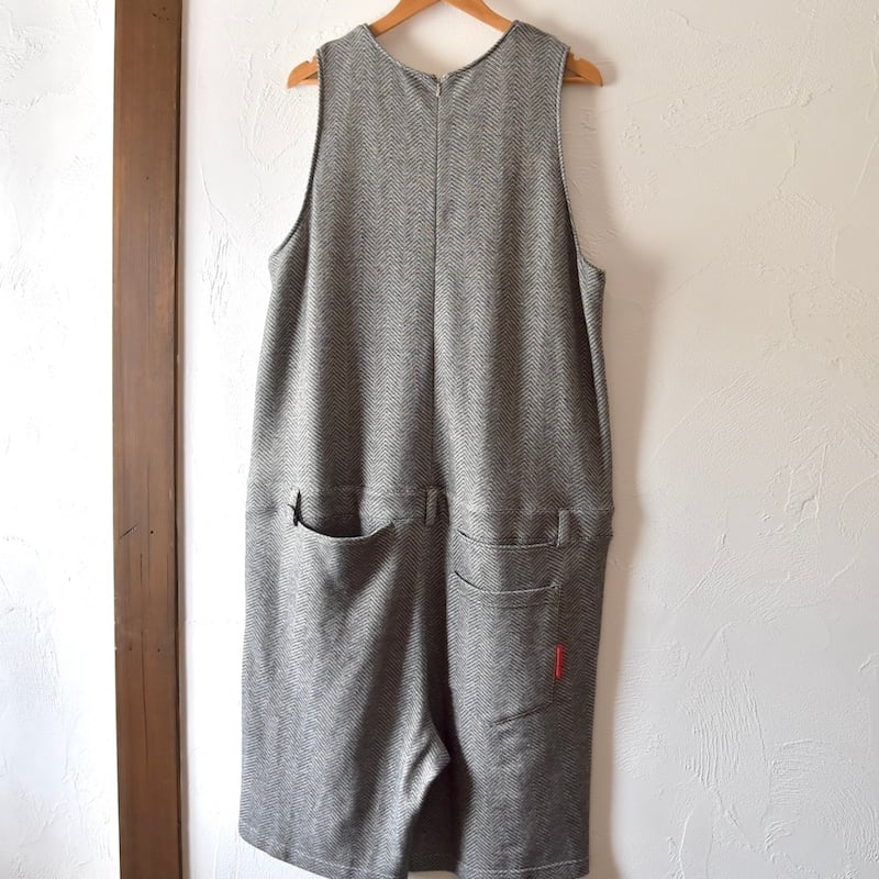 ABELIA EDOWARD GOUCHA] HANK JUMPSUIT - GRAY | 