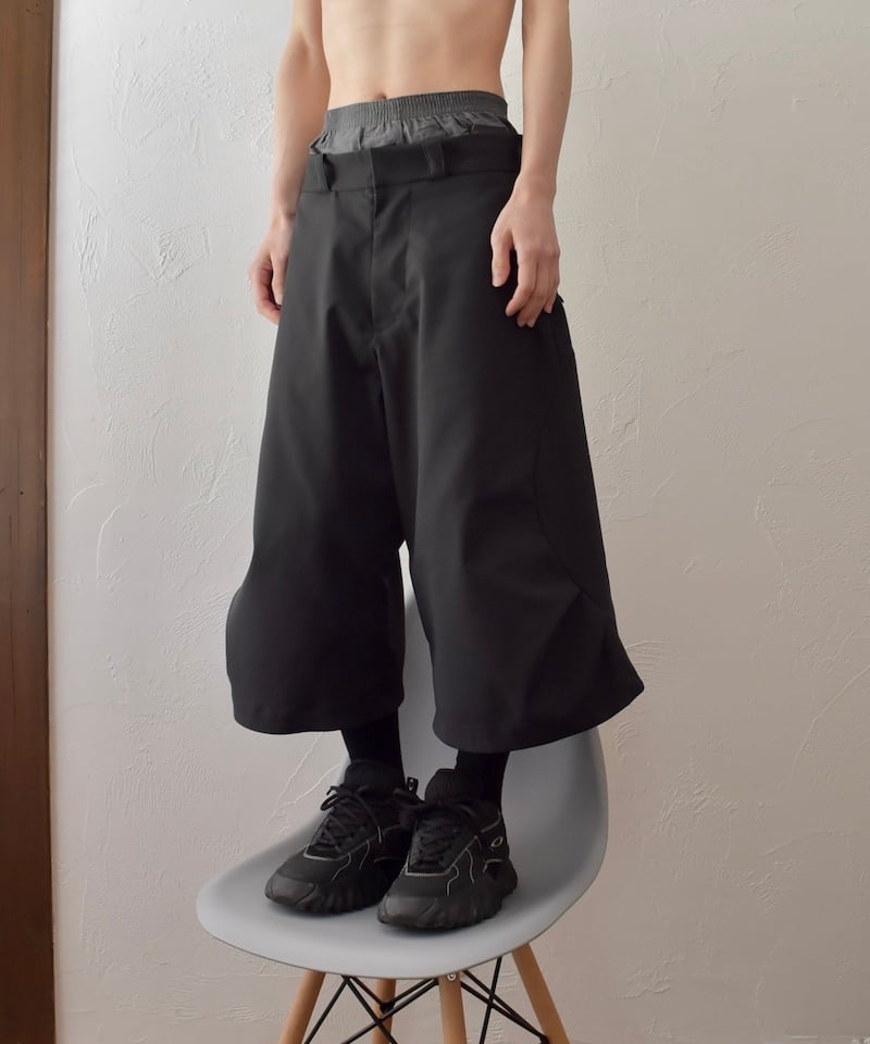 ryaw Inno WIDE SHORTS ブラック