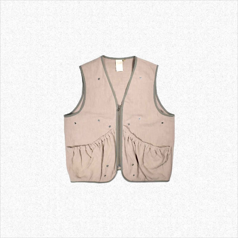 JIAN YE] T-C VEST - BEIGE | VALORE online | RO