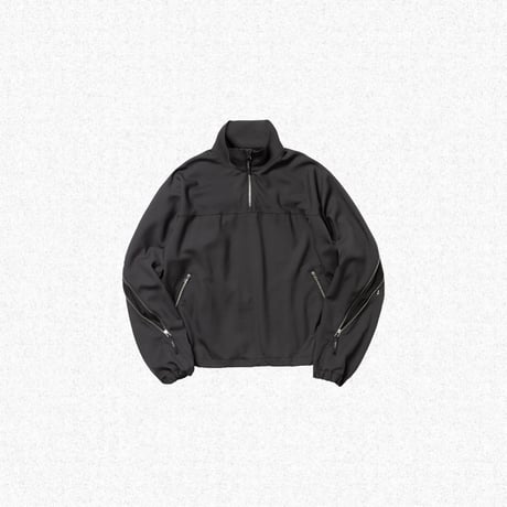 [ROTOL] HALF ZIP PULLOVER - CHARCOAL