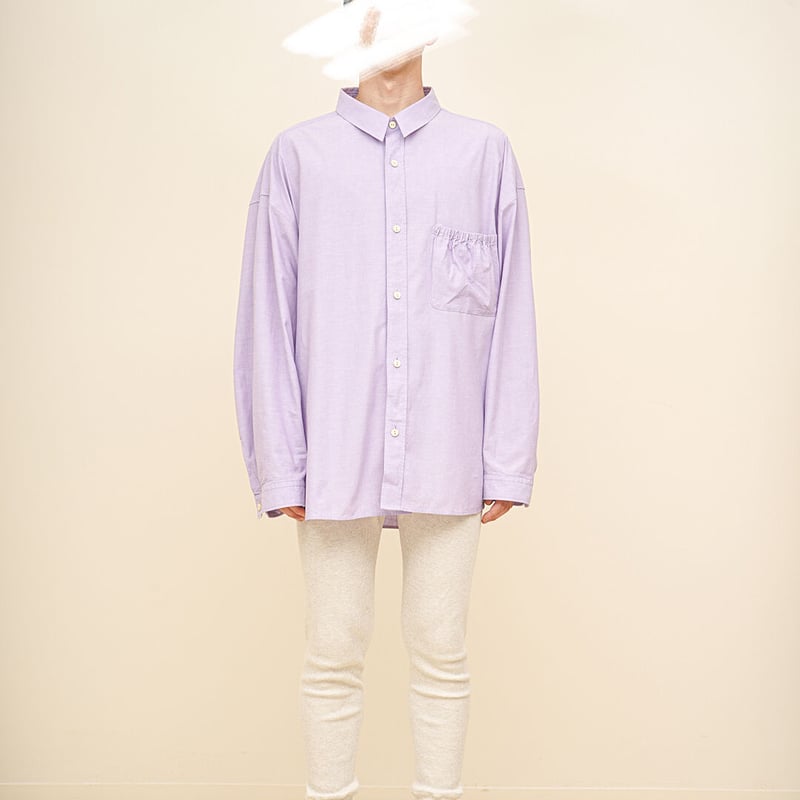 refomed] WRIST PATCH WIDE SHIRT 