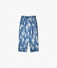 ☆週末セール☆NEZU YOHINTEN  4 PLEATS PANTALON NEZU YOHINTEN] 4 PLEATS PANTALON - SAX | VALOR