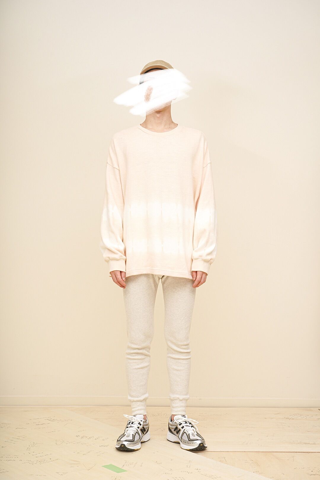 未使用タグ付】WORK GLOVE TIE DYE TEE - NATURAL 未使用タグ付】WORK GLOVE TIE DYE TEE - NATURAL