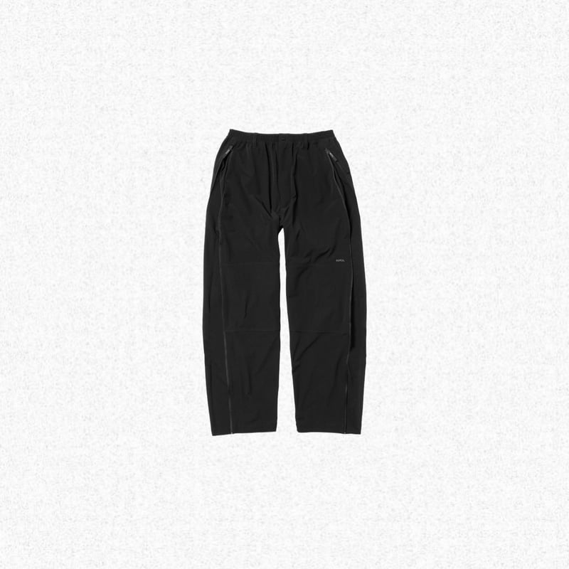 ROTOL] TWIST ZIP TECH TRACK PANTS - BLACK | VA...