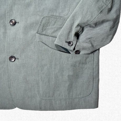 [NEZU YOHINTEN] FOREST JACKET - SMOKE GREEN