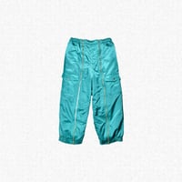 [NEZU YOHINTEN] OVER PANTS - VIRIDIAN