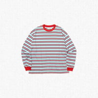 [ROTOL] WIDE TWIST LONG SLEEVE TEE BORDER - SUNRISE