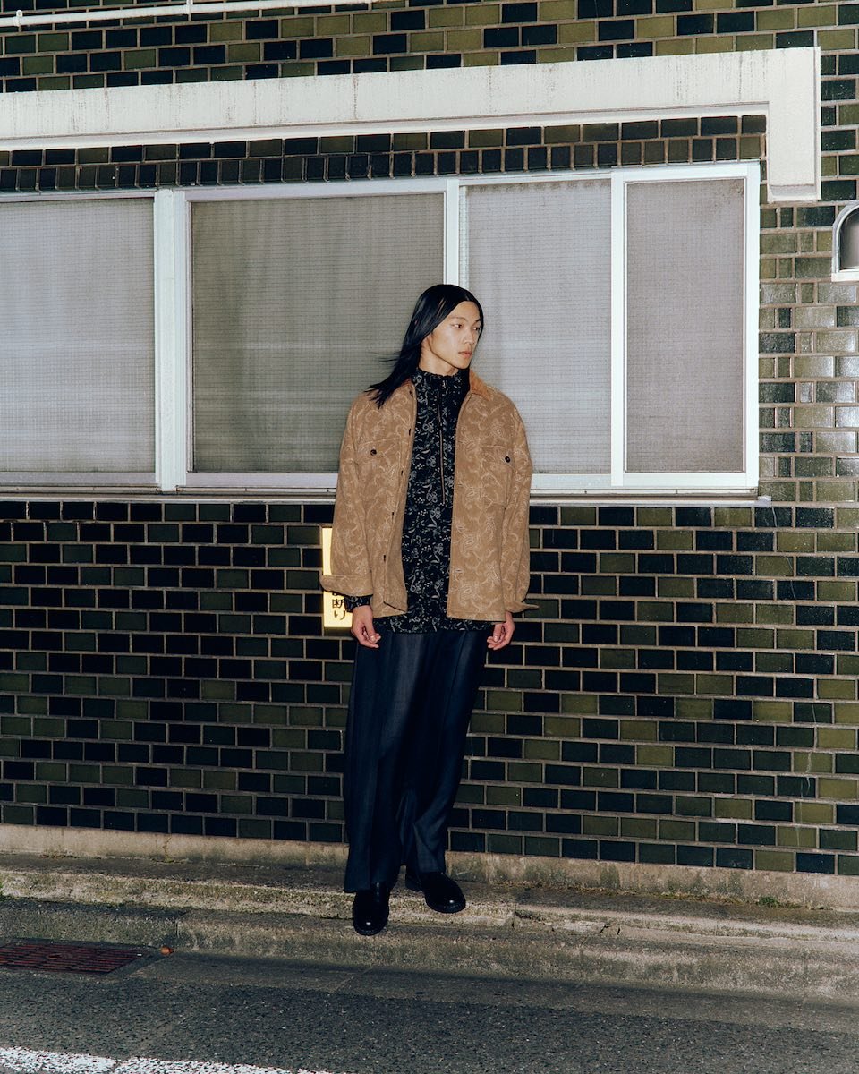 ジャケット・アウター nezu yohinten NEEDLE PUNCH WRAPPED COAT ジャケット・アウター nezu yohinten NEEDLE PUNCH WRAPPED COAT