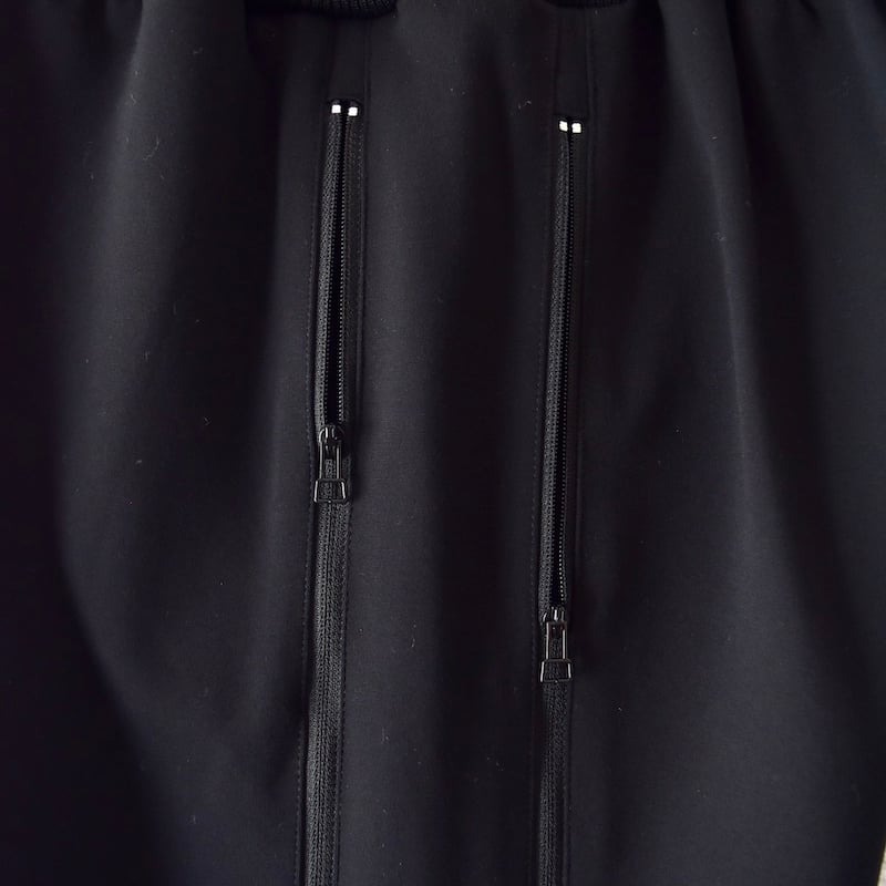 ROTOL] DOUBLE ZIP TRACK PANTS - BLACK | VALORE