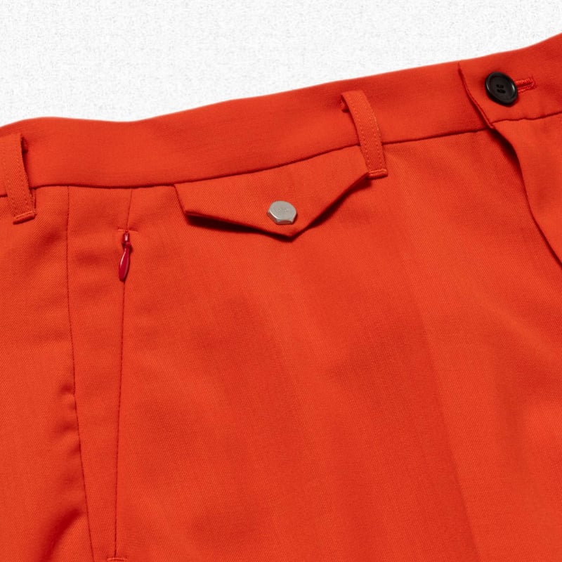 ROTOL] SUPER HIGH WAIST SLACKS TW - RED | VALO