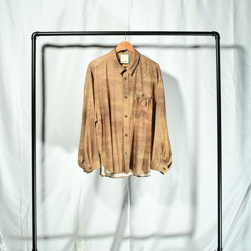 refomed リフォメッド / WRIST PATCH WIDE SHIRT - wall