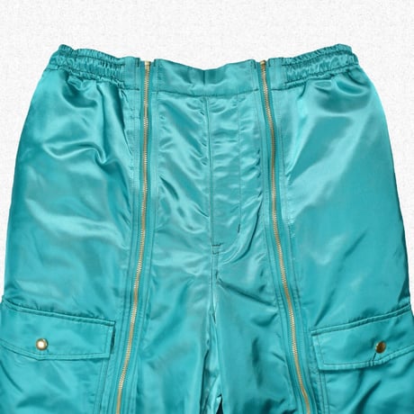 [NEZU YOHINTEN] OVER PANTS - VIRIDIAN