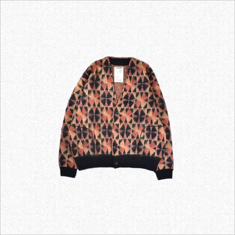 [FACCIES] JACQUARD KNIT CD - BLACK