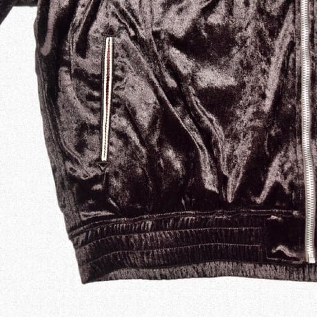 [FACCIES] CRASH VELOUR TRACK JK - W.BROWN