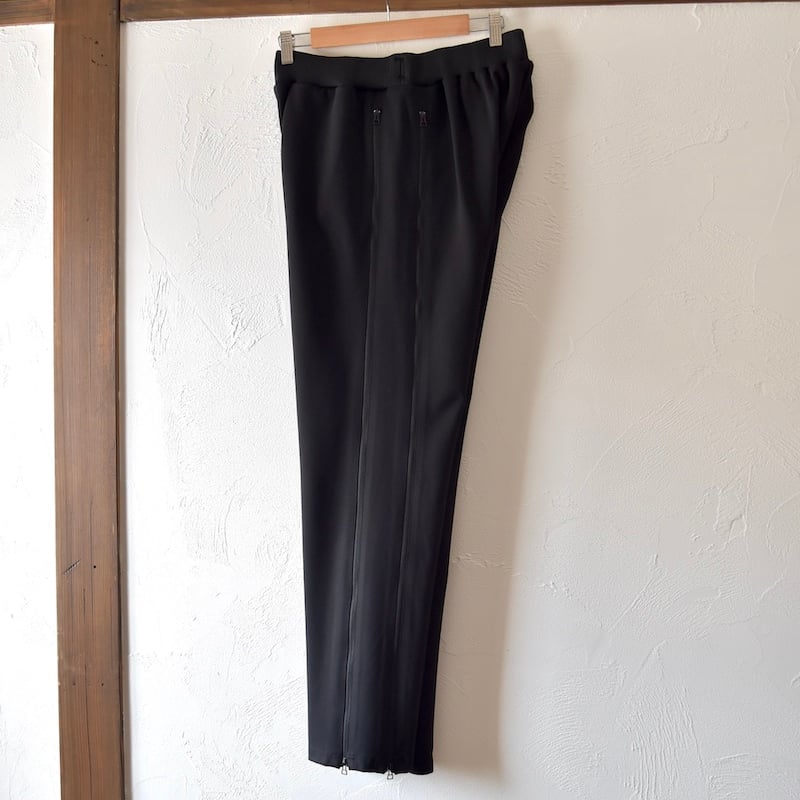 ROTOL] DOUBLE ZIP TRACK PANTS - BLACK | VALORE