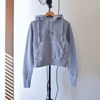 [JIAN YE] ORBIT MASK HOOD - DYED AQUA