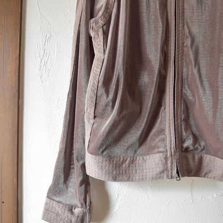 [JIAN YE] MESH HOODIE 参 - BROWN
