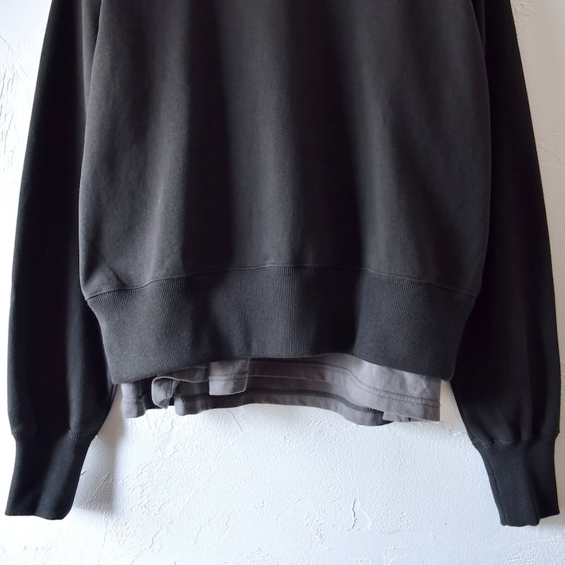 JIAN YE] LAYERED TOP - BLACK | VALORE online |