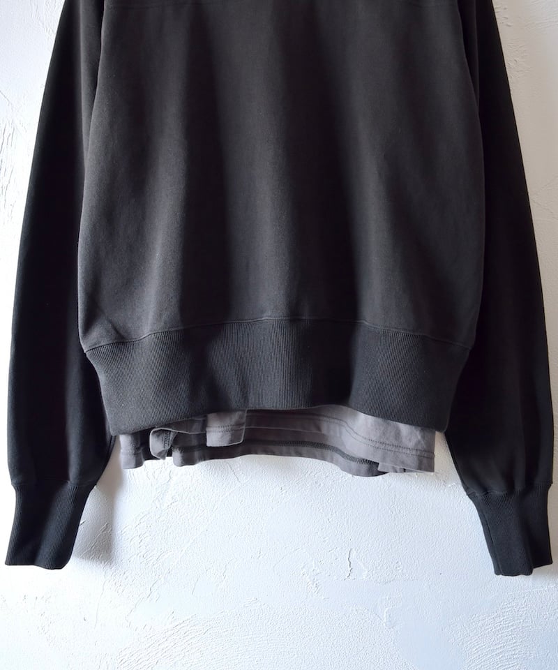 JIAN YE] LAYERED TOP - BLACK | VALORE online |