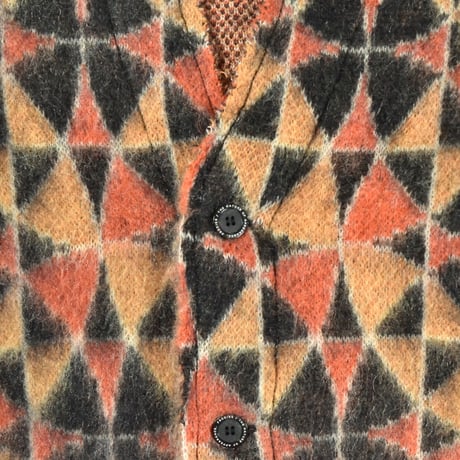 [FACCIES] JACQUARD KNIT CD - BLACK