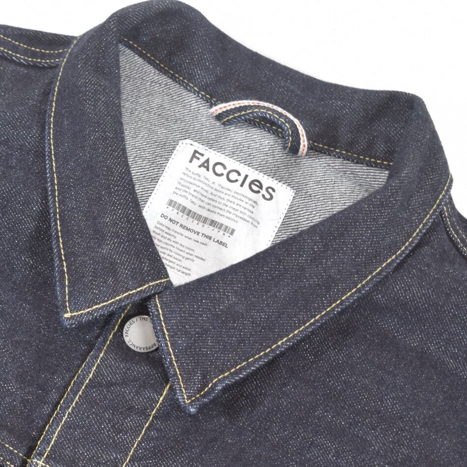 faccies ファッチーズ / 14OZ SELVAGE DENIM JKT / 14オンス...