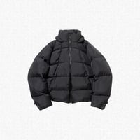 [ROTOL] CURVY DOWN JACKET - BLACK
