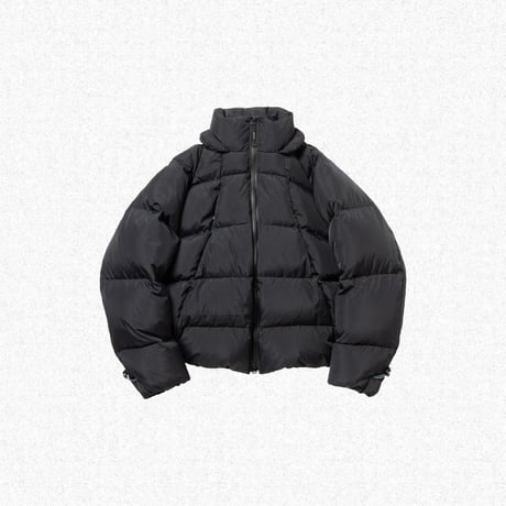 [ROTOL] CURVY DOWN JACKET - BLACK