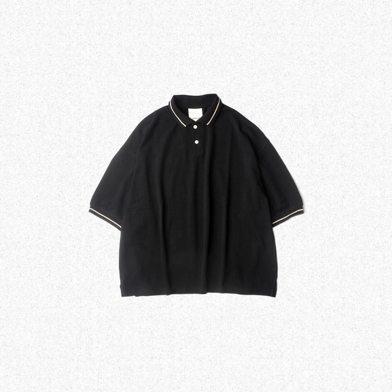 refomed リフォメッド / OLD MAN POLO - black / オールドマンポ...