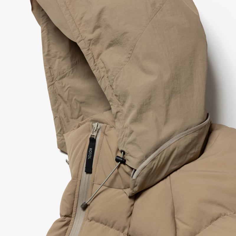 ROTOL] CURVY DOWN JACKET - SAND | VALORE onlin