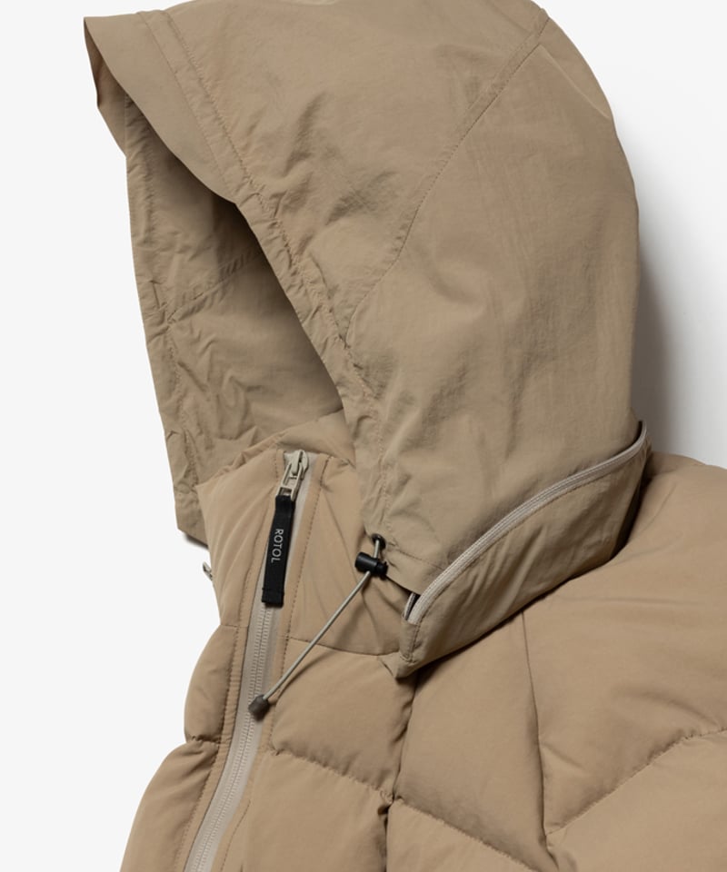 ROTOL] CURVY DOWN JACKET - SAND | VALORE onlin