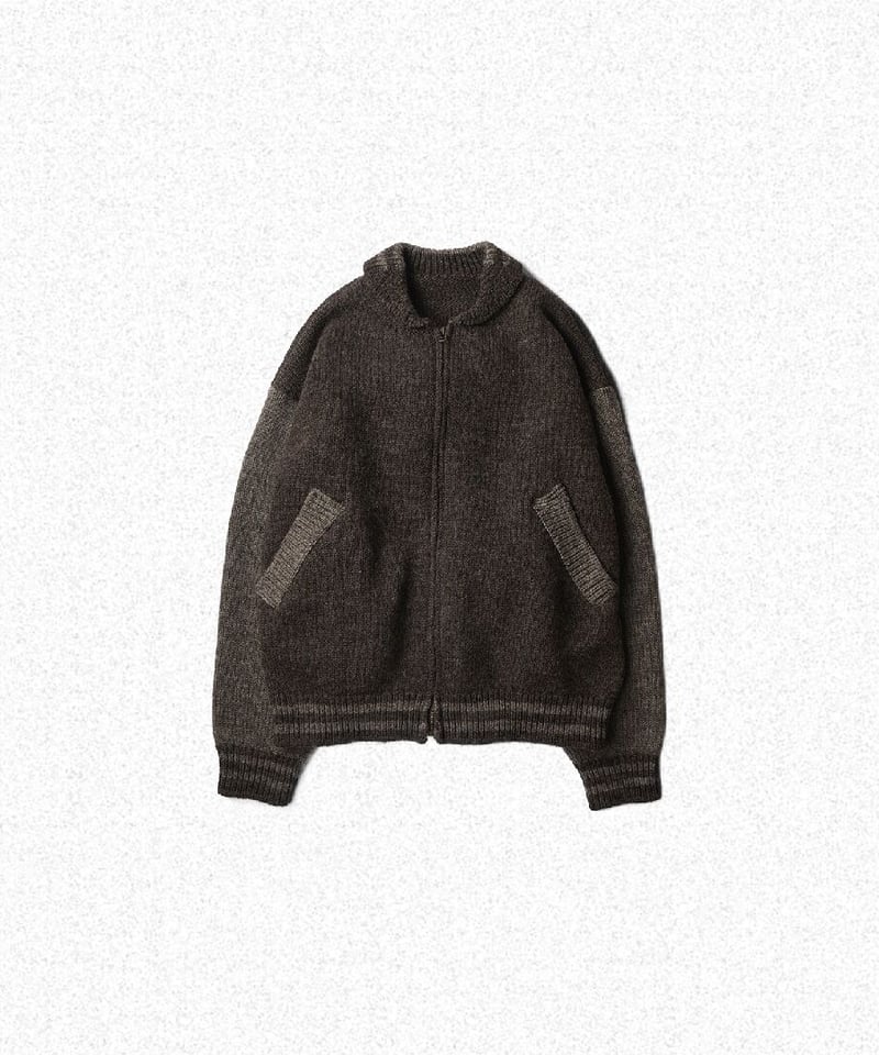 refomed リフォメッド / STADIUM KAUCHIN KNIT - brown /...