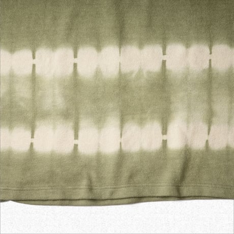 [refomed] WORK GLOVE TIE DYE TEE - KHAKI