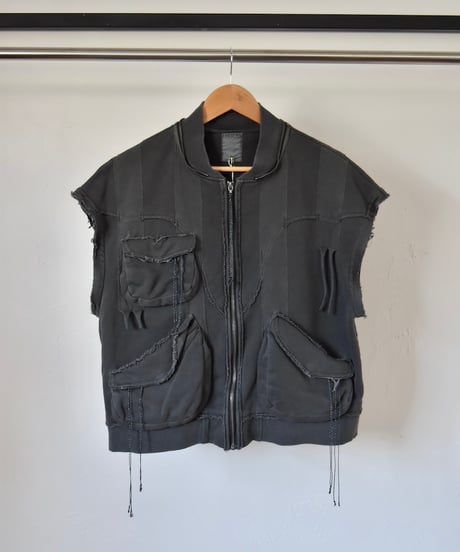 [FACCIES] DETACHABLE HOOD AND SLEEVES WESTERN PK - BLACK