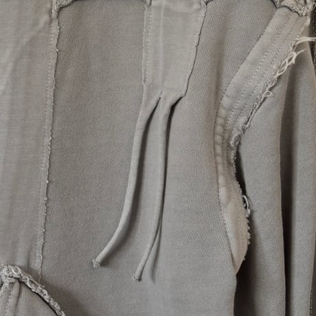 [FACCIES] DETACHABLE HOOD AND SLEEVES WESTERN PK - GRAY